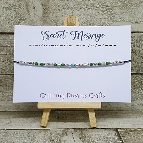 'CERTA CITO' ROYAL CORPS OF SIGNALS MORSE CODE BRACELET