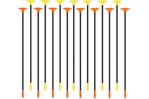 koolbitz Archery Children Sucker Arrows Youth Bow Suction Cup Arrows Safety Kids Arrow Game for Beginner, Target Practice, Sports Game 15 Pieces