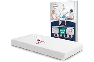 Limenda Matratzenschoner 120x200 (Rundum-Gummizug)- Inkontinenzunterlage waschbar, Matratzenschoner wasserdicht, wasserdichte Matratzenauflage, Nässeschutz