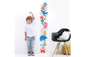 kina - UVB01497 Decorazione Parete in PVC Trasparente Adesivi per Muro Metri Bambini - Misura 20x120