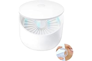 TASTE OF BEAUTY UK TOBUK Ultrasonic Cleaner, Retainer Cleaner, Dental Pod for Dentures, Aligners, Invisalign Cleaner & More, Portable Ultrasonic Cleaner Machine for All Dental Appliances