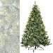 Produktbild MACO Import Künstlicher Weihnachtsbaum mit 120 LEDs beleuchtet Tannenbaum 150 cm hoch