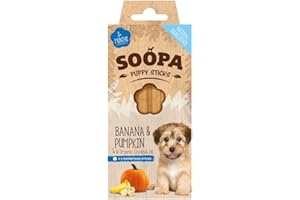 Soopa Banana & Pumpkin PUPPY Dental Sticks