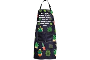 PXTIDY Gardener Apron - All You Need for Plant Lovers - Succulent & Florist Kitchen Gift
