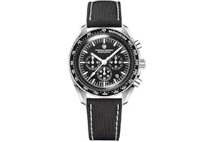 LACZ DENTON Pagani - Reloj de diseño para Hombre, Movimiento de Cuarzo, Impermeable y Resistente a los arañazos, cronógrafo analógico, Relojes de Negocios, Hombre…