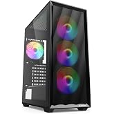 SHARKOON KASA MID TOWER PSUSUZ 4XFAN VK4 RAINBOW BLACK