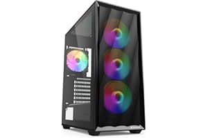 ‎SHARKOON Sharkoon VK4 Rainbow Schwarz, ATX PC-Gehäuse