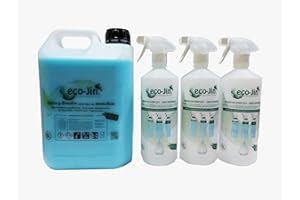 ECO-JIN GRAN PODER DESENGRASANTE BIDON 5 LITROS ULTRA CONCENTRADO + 3 VAPORIZADORES (SPA)