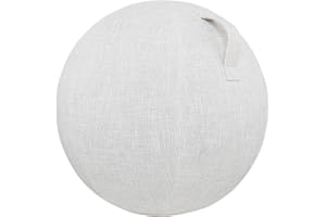ZOSONET Sitzball Abdeckung,55cm 65cm 75cm Gymnastikball Bezug für Sitzball Fitnessball,Faltbar Sitzbälle Stoff Bezug - für Fitnessball Pilates Yogaball/Büroball Balance Ball