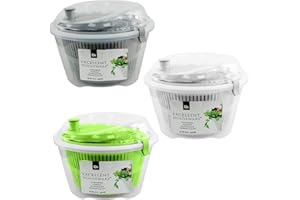 AGP ADVANCED GLOBAL PRODUCTIONS Veggie Salad Spinner Fresh Leaf Dryer Drying Lettuce Drainer Herb Draining Bowl