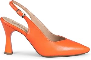 miMaO. Zapatos Destalonados de tacón Elegantes para Mujer. Hecho en España