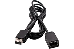 ZOSVOSES NES Verlängerungskabel kompatibel mit Super Nintendo SNES Classic Edition Controller (2017), Mini NES Classic Edition (2016), Wii, Wii U Controller (1,8 m)