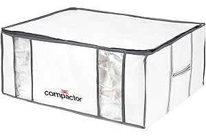 Compactor - Housse de rangement sous vide - Taille XXL très grande capacité - Compression couettes oreillers vêtements - Rangement armoire