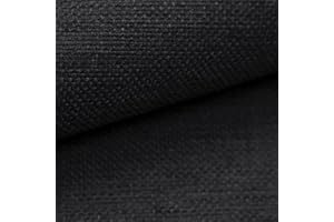 novely® MUDAU | Polsterstoff | Meterware | Möbelstoff | Webstoff | Struktur-Stoff | Mélange | Grober Handwebcharakter | 26 Farben (13 Anthrazit)