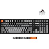Keychron K10 Max RGB Full Size Mekanik Red Switch 2.4 GHz Kablosuz İngilizce Siyah Klavye