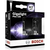 Bosch Ampul Gigalight Plus 120 12V H7 55W Px26D (Ikili Kutu)-