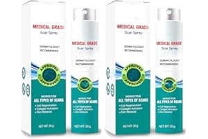 ZUYOKI 2Pcs ScarRemove Advanced Scar Spray for All Types of Scars - Especially Acne Scars, Surgical Scars and Stretch Marks，ScarRemove100% Advanced Scar Remove Spray