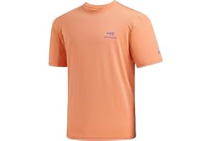 Bassdash - Maglietta da Uomo, con Protezione Solare UPF 50+, Maglietta a Maniche Corte da Pesca