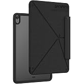 iPad Air 11 2024 M2 ve iPad Air 11 2026 M4 ile Uyumlu Kılıf Skinarma Kalemlikli Dokulu Tasarım Standlı Manyetik Trilon Kılıf