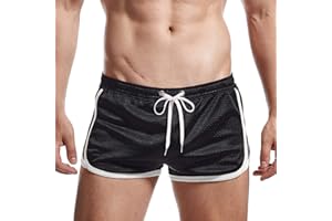 AIMPACT Mens Fitness Bodybuilding Shorts Running Mesh Quick Drying 3 inch Shorts