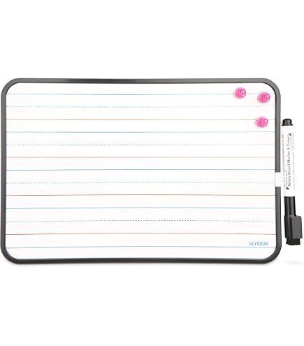 A4 trocken abwischbar Mini Büro Whiteboard Notiz Memo Whiteboard Stift & Radiere