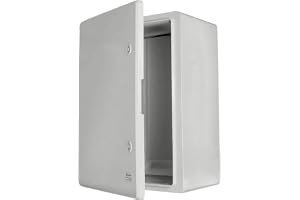 BOXEXPERT ABS plasthölje Fleet kontrollskåp IP65 grått/transparent (ABS, 500x400x240mm grått)