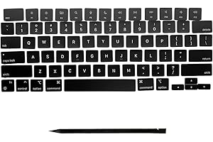 ‎GENERISCH Generisch Ersatztasten für MacBook Pro 14" 16" (2021) A2442 A2485 US-Layout QWERTY