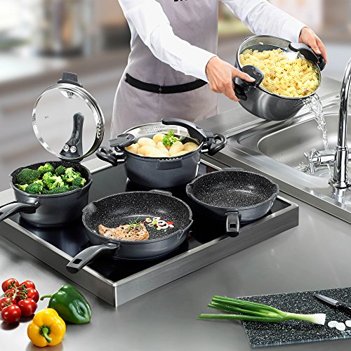 Stoneline – Cookware Set 8 Pieces