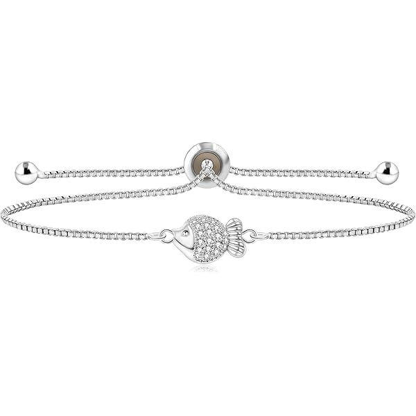 Bracelet Tortue Argent Sterling 925 Pour Femme - Bijou Plage, Cadeau Pour Amoureuse Des Tortues
