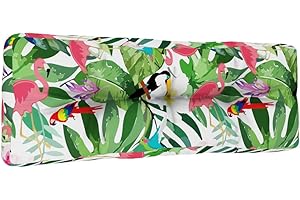 vidaXL Palettenkissen, Palettenauflage Polster für Europaletten, Palettenpolster Palettensofa Kiseen Indoor Outdoor, Mehrfarbig 120x40cm Stoff