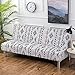 Produktbild Cathy02Marshall Sofa Abdeckung xxl 3sitzer rot ohne armlehnen weiss grau lehne ecksofa grün elastisch grau Sofahusse stretch Bettcouch Schonbezug Blumendruck