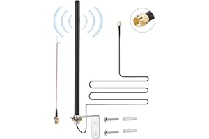 Nelawya Antenne SMA 868 MHz pour Raspberry Pi CCU2 CCU3 Charly CUL USB CC1101 GSM ELV Kit RaspberryMatic piVCCU Homematic LoRa Module Pigtail Câble