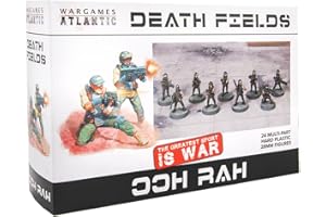 Wargames Atlantic Campi di morte: Ooh Rah (24 figure in plastica dura multiparte, 28 mm), prodotte negli Stati Uniti