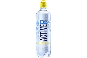 Active O2 Zitrone Natürliches Mineralwasser, 8 x 750 ml