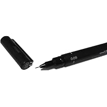 Yosogo 4 Penne Da Disegno A Punta Fine, Set Con Punte 0,05mm, 0,1mm, 0,3mm, 0,5mm, Inchiostro Nero, Per Schizzi E Disegno Tecnico - 3