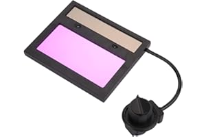 Natudeco TX600D Solar Auto Oscuramento Occhiali di Saldatura Montata Sulla Testa di Sicurezza Protettiva Saldatore Maschera Lente Anti-arco Saldatura Casco 110 90mm