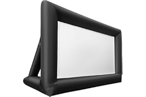 BananaB 6mx4m Inflatable Movie Screen 16:10 Aufblasbare Beamer Leinwand Outdoor Canvas Projektionswand Aufblasbare Bildschirm Projektion Leinwand (6m*4m)