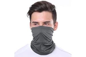 KUNSTIFY Chusta wielofunkcyjna, ochrona ust, bandana, dla mężczyzn i kobiet, chusta na szyję, maska na twarz, ochrona ust, nosa, maska przeciwsłoneczna, bawełna, do użytku na zewnątrz, elastyczna,