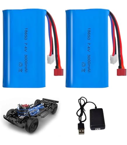 CITYORK 7.4V/1250mAh Lipo RC Wiederaufladbarer Akku mit JST Stecker& PH2.0 & SM-2P & MX2.0 Plug Akku für WLtoys RC Cars A949 A959 A969 A979 K929 und Most 1/10 1/16 1/18 1/24 RC CITYORK 7.4V/1250mAh Lipo RC Wiederaufladbarer Akku mit JST Stecker& PH2.0 & SM-2P & MX2.0 Plug Akku für WLtoys RC Cars A949 A959 A969 A979 K929 und Most 1/10 1/16 1/18 1/24 RC