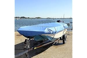 UK WHOLESALE LOWERING THE COST TO YOU UK Wholesale UKW-005 Dory Style Boat Cover Up To 13.5ft (420cm) Blue