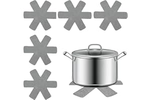 BCBF 5 PCS 26CM Separatori Pentole Protezioni AntiGraffio sottopentola silicone tovaglietta in feltro pentola per separare le pentole e proteggerne le superfici per evitare graffi