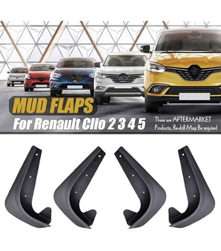 Jeu De 4 Bavettes/garde-boue Pour Toyota Hilux 8 (2015-2025) - Noir, TPE/PVC - Protection Contre Boue Et Cailloux