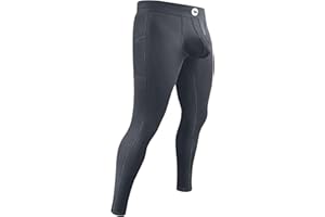 RM REAL MEN Real Men ABCD Pouch Spodnie kompresyjne, 1, 2 i 3 sztuki, męskie legginsy, spodnie do jogi, rajstopy, warstwa bazowa dla mężczyzn na zimną pogodę