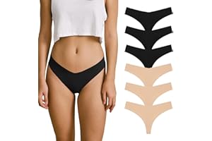 SHARICCA damskie majtki bezszwowe, oddychające, rozciągliwe, typu hipster, wygodna bielizna dla kobiet, wielopak