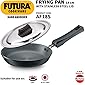 Hawkins Futura Hard Anodised Frying Pan with Lid, 18cm