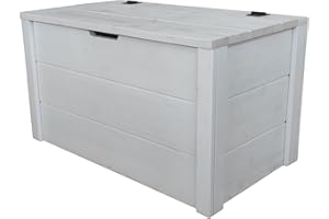 TOTAL WOOD 2012 Cassapanca baule contenitore porta legna porta oggetti in legno 100x40x45 CM