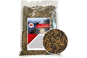 KOI- UND BONSAIPARK HERDECKE Koi Herdecke - 2,5 kg Koifutter Plus sinkend für Herbst & Winter | Sinkende Pellets von 4,5 mm | geeignet für Zierfische - Goldfische - Orfe - Shubunkin | 2,5 Kilo Pack - Alleinfuttermittel