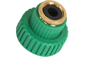 perfk Connect Nut Fittings for Water Timer, Automatic Water Timer Replacement, Watering System Parts Mist Systems Fitting Spare Parts Accessory for Gardening Outdoor, Combo