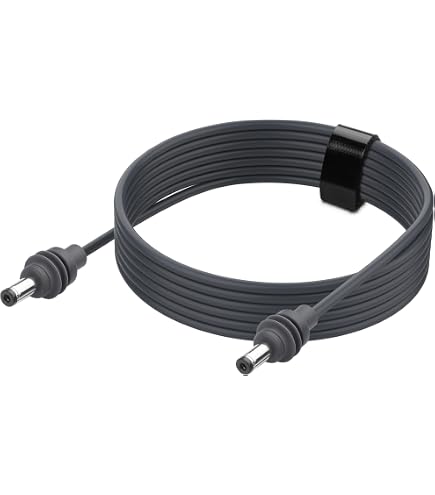 Starlink Mini câble d'alimentation CC 12 V-24 V CC pour satellite, 18 AWG IP68 résistant à l'eau Chargeur de voiture CC Câble adaptateur d'alimentation pour camions, bus, camions et navires