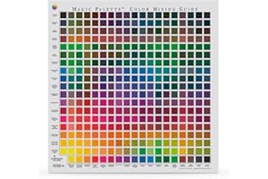 CRYSTALLAKE Color Mixing Guide (29.2 x 29.2cm/11.5" x 11.5")